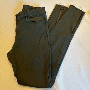 Zara Green Skinny Jeans
